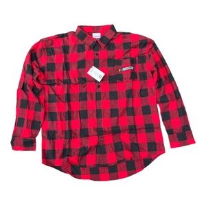 Streetwear Red And Black NASCAR Flannel